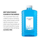 Auto Mouthwash Case (Original Flavor) – 6 Bottles + Cups - Alcohol-free Mouthwash