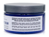 All Natural Antifungal Foot Cream. Moisturizing Organic Relief for Dry Cracked Heels, Callused Feet, Athletes Foot. Best Therapeutic Grade Essential Oils: Peppermint, Lavender, Eucalyptus, Tea Tree.