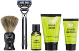 The Art of Shaving 5 Piece Travel Kit with Morris Park Razor, Bergamot and Neroli
