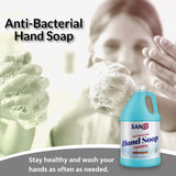 Sanit Antibacterial Foaming Hand Soap Refill - Advanced Formula with Aloe Vera and Moisturizers - All-Natural Moisturizing Hand Wash - Made in USA, Mango Coconut, 1 Gallon