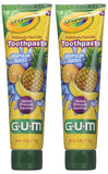 Gum Crayola Fruit Explosion Flavor Toothpaste 4.2 Ounce - Pack of 2