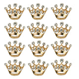 ULTNICE 12pcs Tiara Crown Brooch Pin Wedding Party Pageant Brooch