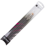 da Vinci Nails Series 5206 Nail Art Brush Set for Detail, Decor and Lining, 4 Brushes (15700, 12200, 12700)
