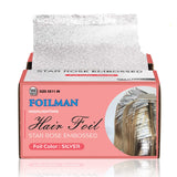 Foilman - Pre Cut Hair Foil, Star Rose Embossed Highlighting Foil - 5 x 11 Inch - Pack of 500