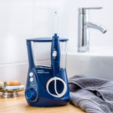 Waterpik WP-663 Water Flosser Electric Dental Countertop Professional Oral Irrigator For Teeth, Aquarius, Blue