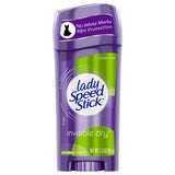 Lady Speed Stick Invisible Dry Antiperspirant Deodorant, Powder Fresh - 2.3 ounce (6 Pack)