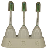 Customizable Toothbrush Head Holder for Philips Sonicare Advance Model e-Series (3 Slots)