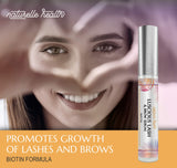 Naturelle's Luscious Lash Advanced Eyelash and Eyebrow Growth Serum with Widelash, Helps Produce Up to Three Times More Volume in 15 Days