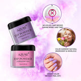 Dip Powder Nails Color Set - Pink Purple 10 Colors Nails Acrylic Powders Set for French Nail Manicure Nail Art No Nail Lamp Needed