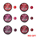 6 Colors Mia Secret Acrylic Red Gift Collection Professional Acrylic Nail System Powder 0.25oz/ea.