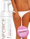 AWARD WINNING Best Self TAN FORCE Self Tanner Mousse (250ml) Salon Quality Streak Free Fake Tan Foam Sunless Tan Tanning Lotion - Natural Look Sunless Tanner Bronzer Cream Self Tanners Best Sellers
