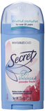 Secret Antiperspirant and Deodorant for Women, pH Balanced Invisible Solid, Powder Fresh Scent, 2.6 Oz Pack of 4