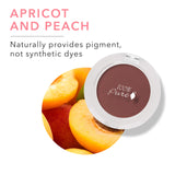 100% PURE Pressed Powder Eye Shadow (Fruit Pigmented), Bronze, Shimmer Eyeshadow, Buildable Pigment, Easy to Apply, Natural Makeup (Matte Warm Reddish Brown) - 0.07 oz