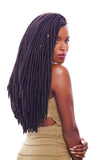 2X MAMBO FAUX LOCS 18" (Dark Purple) - Janet Collection Synthetic Crochet Braiding Hair