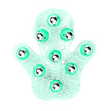 Upper Canada Soap Therawell by Upper Canada Roller Ball Massaging Body Glove, Teal