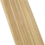Moresoo 18 Inch Keratin Tip Human Hair Extensions U Tip Hair Remy Hair 1Gram 1Strand Color #14 Honey Blonde Highlighted with #613 Bleach Blonde Pre Bonded Hair Extensions 50Grams Per Pack…
