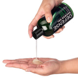 Defense Soap Peppermint Body Wash Shower Gel 12 Oz - Natural Tea Tree Eucalyptus Peppermint Oil (Pack of 2)