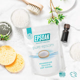 Epsoak Epsom Salt 19 lb. Bulk Bag Magnesium Sulfate USP