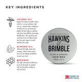 Hawkins & Brimble Molding Hair Wax 100ml / 3.4 fl oz- Light/Medium Hold For Short to Medium Hairstyles Nice Aroma | Award Winning British Grooming Product Made With Natural Ingredients