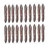 BERON 40 Pieces Night Sleep Hair Rollers Curlers Pillow Hair Rollers Curlers DIY Hair Styling Tools Magic Hair Rollers (40PCS, Leopard)