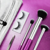 Real Techniques Lustrous Brush Set with Lashes and Tweezers Limited Edition by Sam and Nic