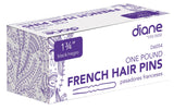Diane French Hair Pins, Black, 1 3/4 Inch, 1 Pound