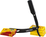 Classic Necessity Professional Barber Straight Edge Razor | Pack of 100 Single Edge Premium Blades, Salon Quality 100 Percent Stainless Steel Blades for Hair Enthusiasts, Salons and Barbers