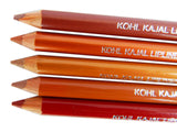 Jordana 7" Lip Liner Pencil (5 Pack) Cherry, Classic Bronze, Honey, Bronze