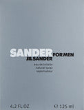 Sander By Jil Sander For Men. Eau De Toilette Spray 4.2 Ounces