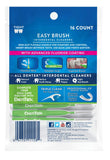 Dentek Easy Tight Spaces Interdental Cleaners Brush, Fresh Mint Green, 16 Count (Pack of 6)