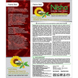 Nisha Creme Hair Color FLAME RED (60gm + 90ml + 18ml Nisha Conditioner with Natural Herbs)