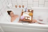 ProCore Products Luxurious Padded Full Body Spa Bath Pillow - Extra Cushion for Ultimate Plush Comfort and Relaxation for Bathtub