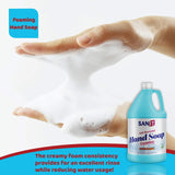 Sanit Antibacterial Foaming Hand Soap Refill - Advanced Formula with Aloe Vera and Moisturizers - All-Natural Moisturizing Hand Wash - Made in USA, Mango Coconut, 1 Gallon