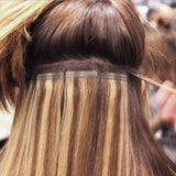 14" Tape-In Straight Color #60 (Platinum Ash Blond)