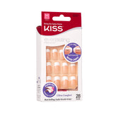 Kiss Everlasting French Nail Kit Medium Unlimited 28 Nails (3 Pack)