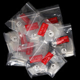 MAKARTT 500pcs C Curve Nail Tips Clear Acrylic Gel False Nails 10 Sizes for Nail Salons and DIY Nail Art