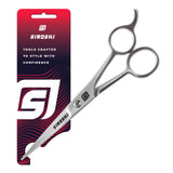 Siroshi Hairdressing Barber Hair Scissor for Professional Hairdressers Barbers Stainless Steel Hair Cutting Shears. For Salon Barbers, Men, Women, Children and Adults - 5.5 inch
