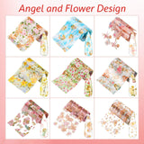 30 Rolls Christmas Nail Art Stickers Angel Pattern Nail Stickers Angel and Flower Mixed Style Nail Stickers Transfer Decal Nail Art Decorations Tips Charms Accessories for DIY Nail Decoration, 3 Boxes