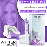 Whiter Image Deluxe Teeth Whitening Kit to Eliminate Teeth Discoloration While Fighting Plaque Bacteria, Teeth Whitening Set For A Stronger Enamel