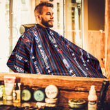 4 Pieces Salon Barber Cape Waterproof Hair Cutting Cape Haircut Styling Cape Hairdressing Cape for Barbers and Stylists (Red Black and Blue)