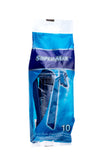 Supermax Twin Blade Razors at Wholesale Prices (100 Disposable Razors)