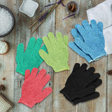 Duufin 14 Pairs Exfoliating Gloves Shower Glove Exfoliator Bath Gloves Body Wash Mitt Scrubbing Glove for Shower, Spa, Massage, Body Scrub, Dead Skin Cell Remover