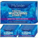 MySmile Teeth Whitening Strips, 28 White Strips Teeth Whitening Kit, Non-Sensitive 14 Sets Teeth Whitener for Tooth Whitening, Helps to Remove Smoking Coffee Soda Wine Stain, Up to 10 Shades Whiter