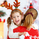24 Pieces Christmas Hair Scrunchies Soft Elastic Hair Bands Plaid Snowflake Hair Scrunchy Christmas Elastics Bobbles for Women Girls Hair Accessories, 24 Styles