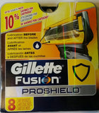 Gillette Proshield Refill Cartridges 8 Count -Made in USA