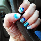 Neptune Nail Wraps, Half Sheet, Jamberry Nail Wraps