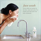 LINDI SKIN: Face Wash - Gentle, Moisturizing Formula That Hydrates and Refreshes Your Body and Scalp (4 oz.)