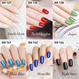 Dip Powder 12 Shimmer Colors Kit with Dipping Liquid Set for Manicure Nail Arts GPL02