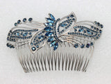 Faship Gorgeous Rhinestone Crystal Huge Floral Hair Comb