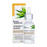 InstaNatural Vitamin C Serum with Hyaluronic Acid & Vit E - Natural & Organic Anti Wrinkle Reducer Formula for Face - Dark Circle, Fine Line & Sun Damage Corrector - Restore & Boost Collagen - 1 oz